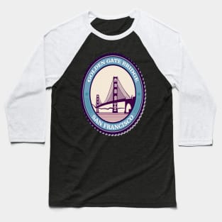 San Francisco Golden Gate Bridge Baseball T-Shirt